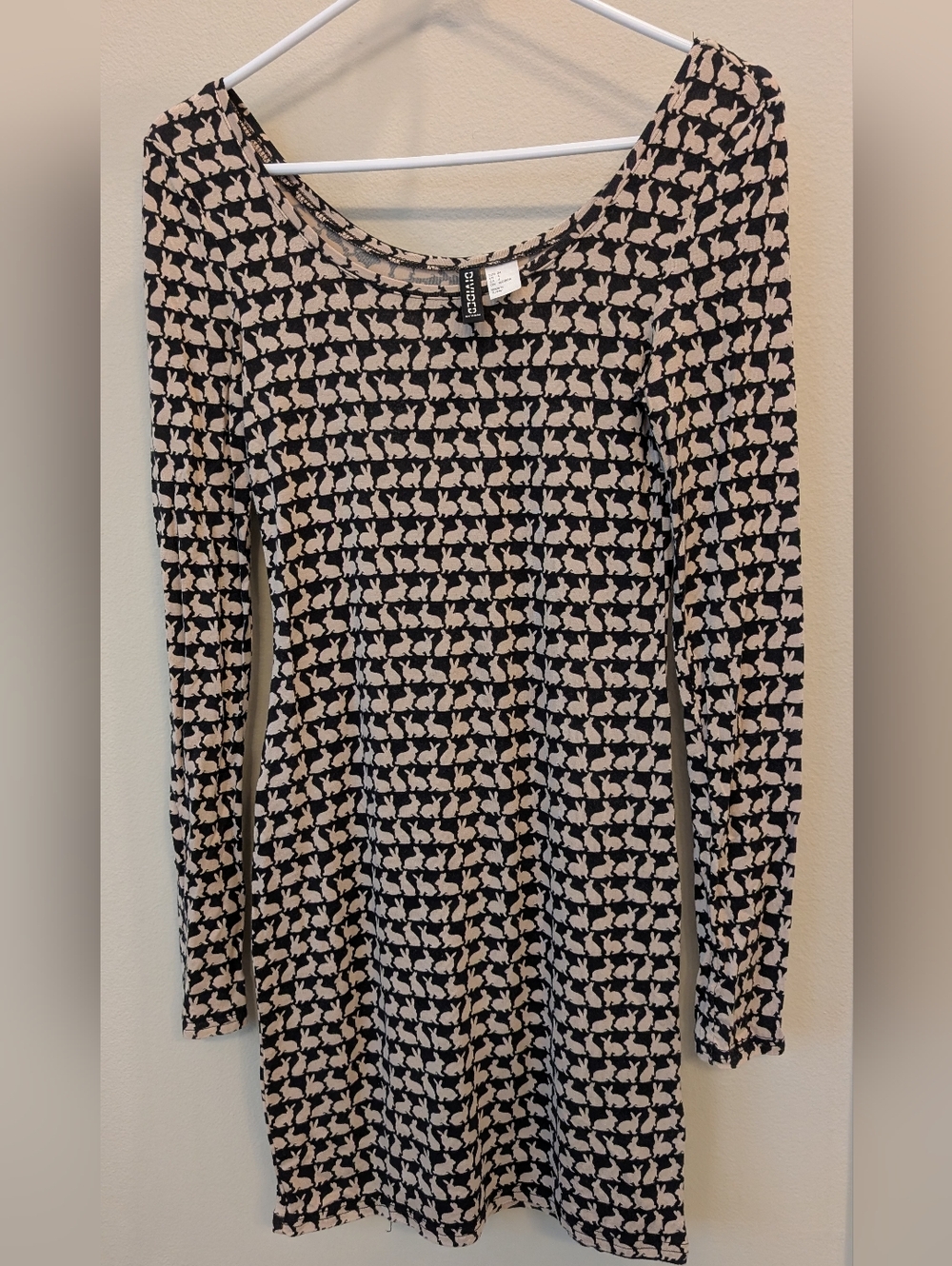 H&M Jersey Pattern Dress Size S/M